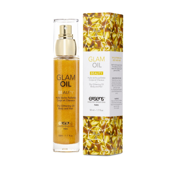 Масло для тела с блеском Exsens Glam Oil, 50 ml