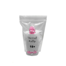 Крафтовое мыло-член с присоской, натуральное, розовое Чистый Кайф Pink, L