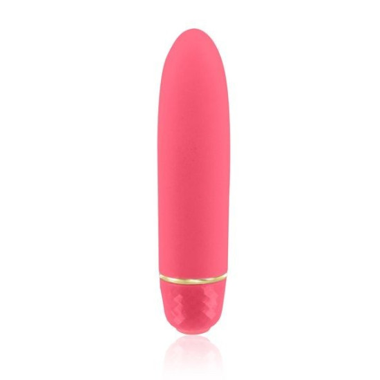 Мини-вибратор, 7 режимов, чехол-косметичка, коралловый RIANNE S Classique Vibe Coral