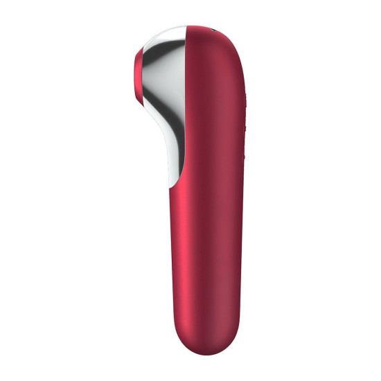 Смарт вібратор і вакуумний стимулятор 2 в 1, рожевий Satisfyer Dual Love Pink