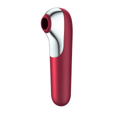 Смарт вібратор і вакуумний стимулятор 2 в 1, рожевий Satisfyer Dual Love Pink