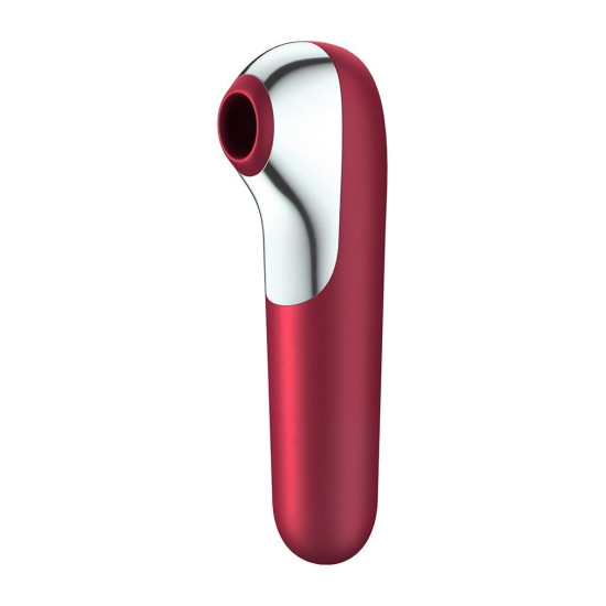 Смарт вібратор і вакуумний стимулятор 2 в 1, рожевий Satisfyer Dual Love Pink