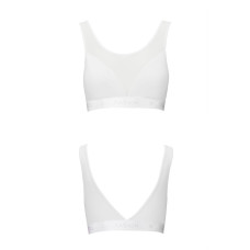 Топ із прозорою вставкою, білий Passion PS002 Top White, M