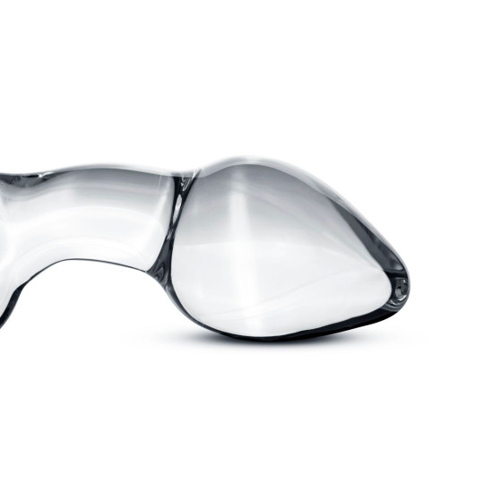 Скляний стимулятор простати, прозорий Gildo Glass Prostate Plug No. 13
