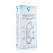 Скляний стимулятор простати, прозорий Gildo Glass Prostate Plug No. 13