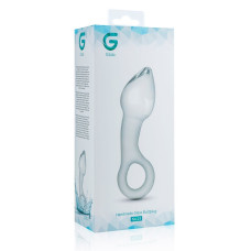 Скляний стимулятор простати, прозорий Gildo Glass Prostate Plug No. 13