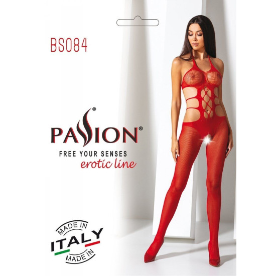 Бодистокинг, красный Passion BS084 Red