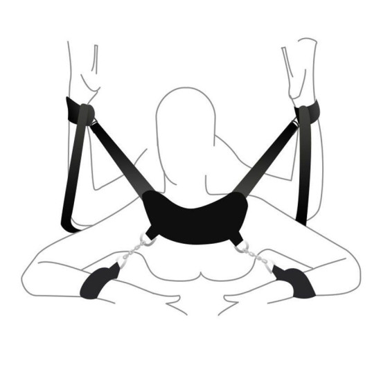 БДСМ набор для бондажа и фиксации BDSM Bondage Fetish Girl Simple