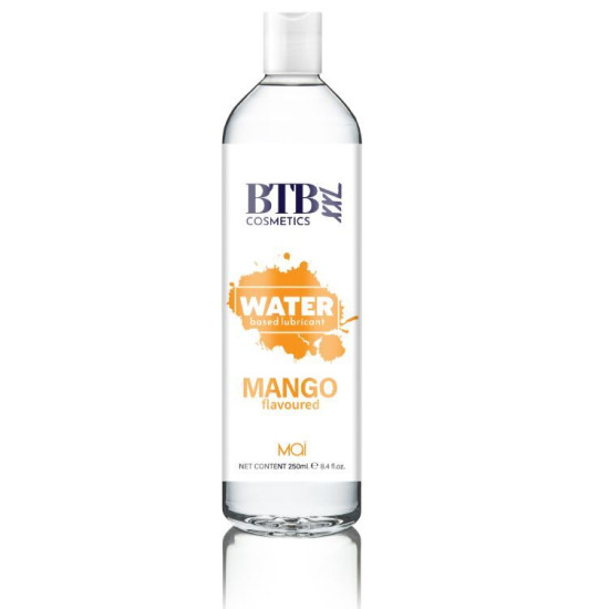 Лубрикант с ароматом манго на водной основе BTB Flavored Mango, 250 ml