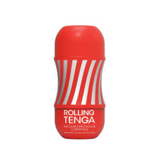 Мастурбатор з новим рельєфом для стимуляції обертанням Tenga Rolling Tenga Gyro Roller Cup