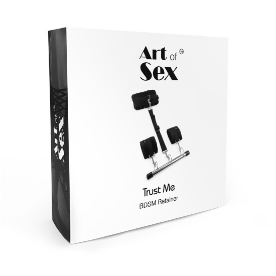 Фіксатор для рук і шиї, чорний Art of Sex Trust Me Black