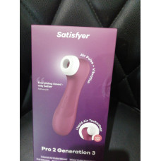 Вакуумний кліторальний стимулятор Satisfyer Pro 2 Generation 3 with Liquid Air (пом'ята упаковка)