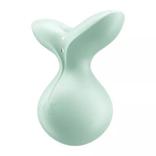 Міні-вібромасажер, м'ятний Satisfyer Viva la Vulva 3 Mint
