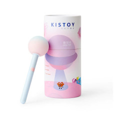 Вибратор-конфетка на палочке, 2 мотора, маска на глаза в комплекте KISTOY Lala Pop