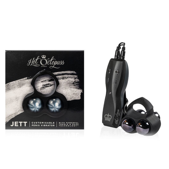 Вибратор для пениса с Treble and Bass Technology, оргазм без рук, пульт ДУ Hot Octopuss Jett