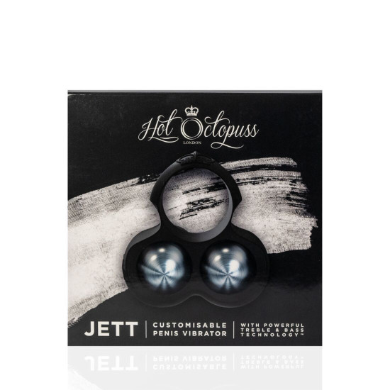 Вибратор для пениса с Treble and Bass Technology, оргазм без рук, пульт ДУ Hot Octopuss Jett