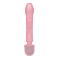 Вибратор-кролик с вибромассажером и тремя моторами, розовый Satisfyer Triple Lover Pink