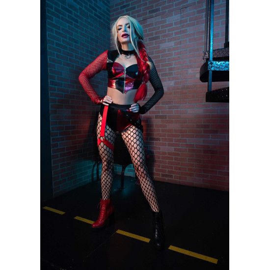 Еротичний костюм (топ і шорти) Leg Avenue Crime Spree Sweetie Costume, XS