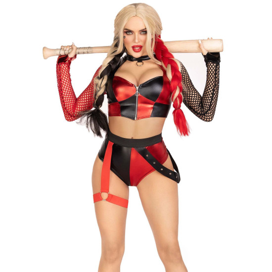Еротичний костюм (топ і шорти) Leg Avenue Crime Spree Sweetie Costume, XS