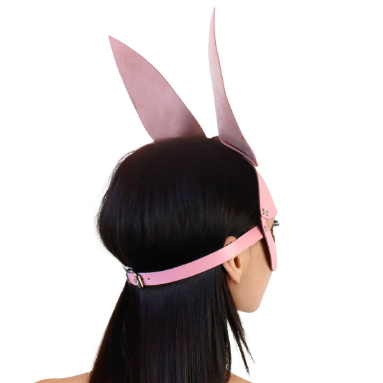 Шкіряна маска зайця, рожева Art of Sex Bunny Mask Pink
