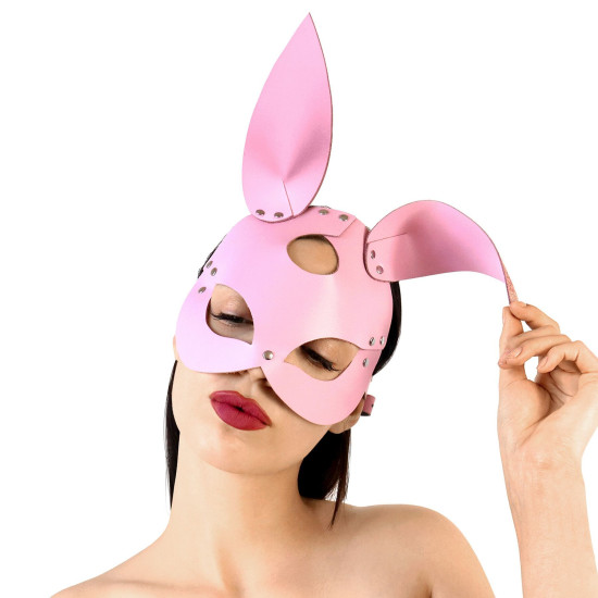 Шкіряна маска зайця, рожева Art of Sex Bunny Mask Pink