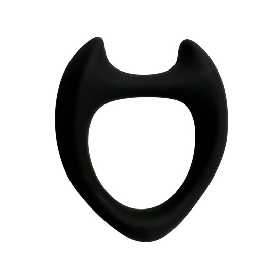 Эрекционное кольцо, черный Wooomy Toro Black, M