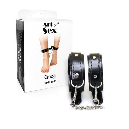 Поножи из экокожи Art of Sex Emoji Ankle Cuffs