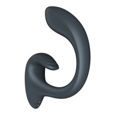 Вагінально-кліторальний вібратор з двома моторами, темно-сірий Satisfyer G for Goddess 1 Dark Grey