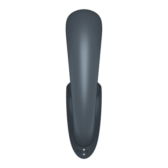 Вагінально-кліторальний вібратор з двома моторами, темно-сірий Satisfyer G for Goddess 1 Dark Grey