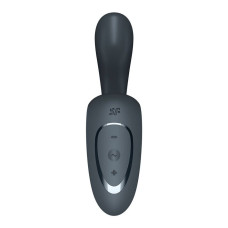 Вагінально-кліторальний вібратор з двома моторами, темно-сірий Satisfyer G for Goddess 1 Dark Grey