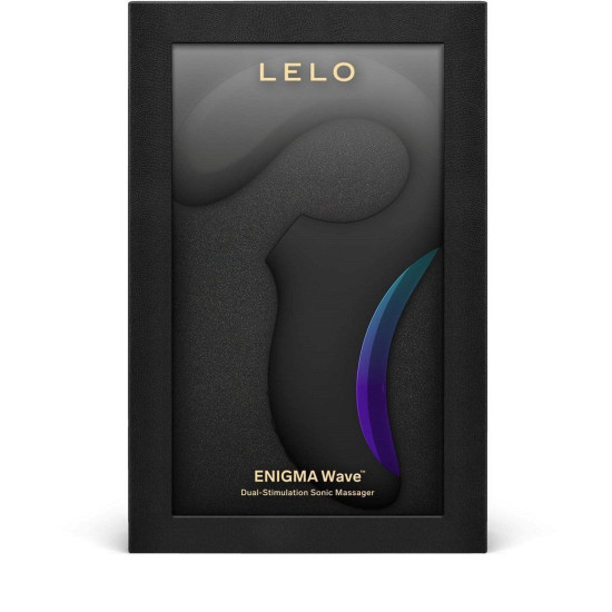 Клиторально-вагинальный звуковой стимулятор, чёрный LELO Enigma Wave Black