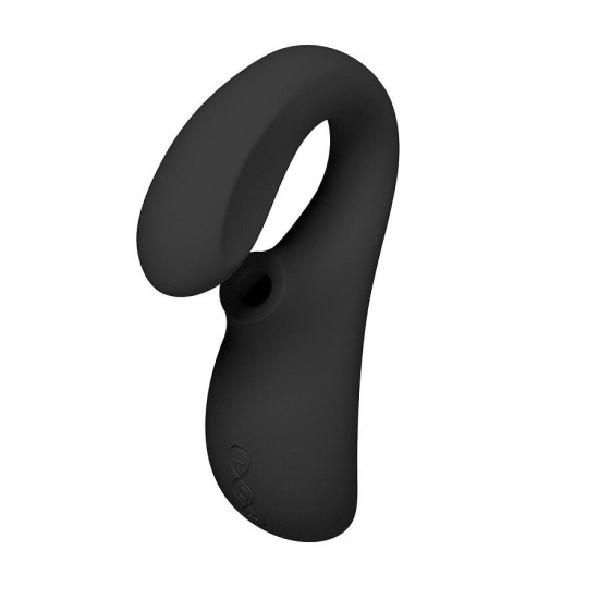 Клиторально-вагинальный звуковой стимулятор, чёрный LELO Enigma Wave Black
