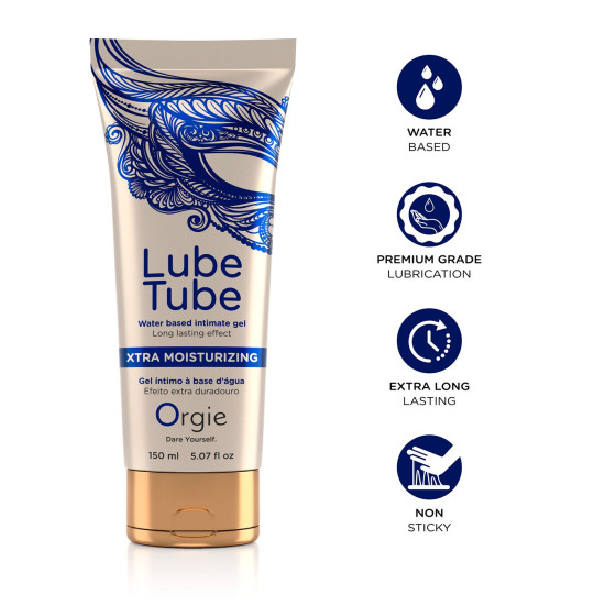 Лубрикант на водной основе Orgie Lube Tube Xtra Moisturizing, 150 ml