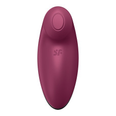 Вібростимулятор-пульсатор, червоний Satisfyer Tap & Climax 2 Red