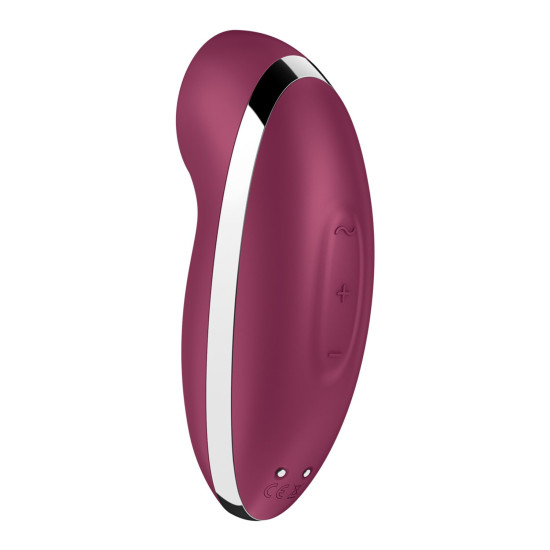 Вібростимулятор-пульсатор, червоний Satisfyer Tap & Climax 2 Red
