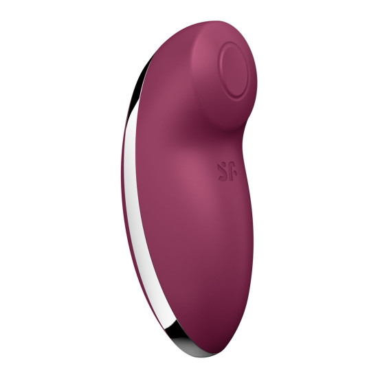 Вібростимулятор-пульсатор, червоний Satisfyer Tap & Climax 2 Red