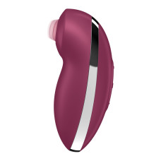Вібростимулятор-пульсатор, червоний Satisfyer Tap & Climax 2 Red
