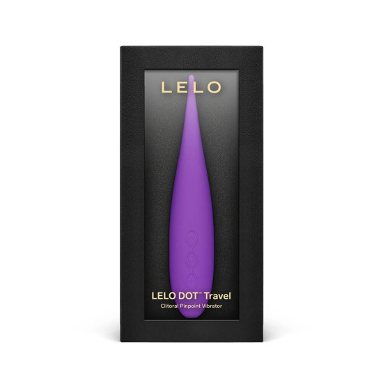 Кліторальний вібратор в дорожньому форматі, фіолетовий Lelo Dot Travel Purple