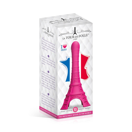 Вібратор, рожевий La Tour Est Folle Paris Pink