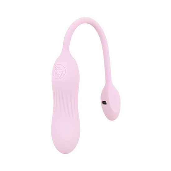 Віброкуля з м'якого силікону, рожева Good Vibes Only Siva Bullet Vibrator Soft Silicone Pink