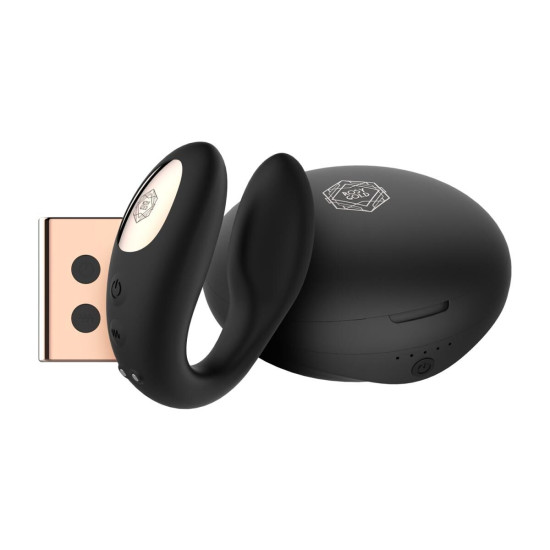 Вибратор для пар Rosy Gold Remote Control Couple Vibrator