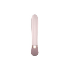 Вібратор-кролик з підігрівом, бузковий Satisfyer Heat Wave Mauve