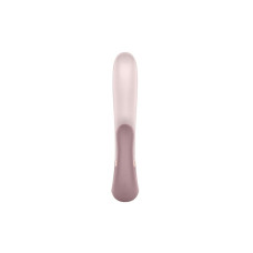 Вібратор-кролик з підігрівом, бузковий Satisfyer Heat Wave Mauve