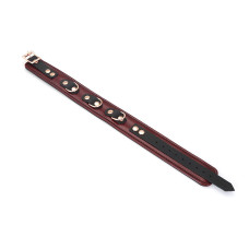 Нашийник із повідцем Liebe Seele Wine Red Collar and Leash (пом'ята упаковка!!!)
