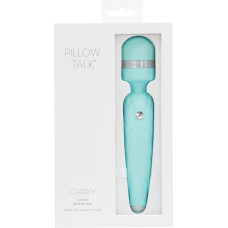 Роскошный вибромассажер, бирюзовый Pillow Talk Cheeky Teal (мятая упаковка)