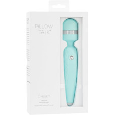 Роскошный вибромассажер, бирюзовый Pillow Talk Cheeky Teal (мятая упаковка)