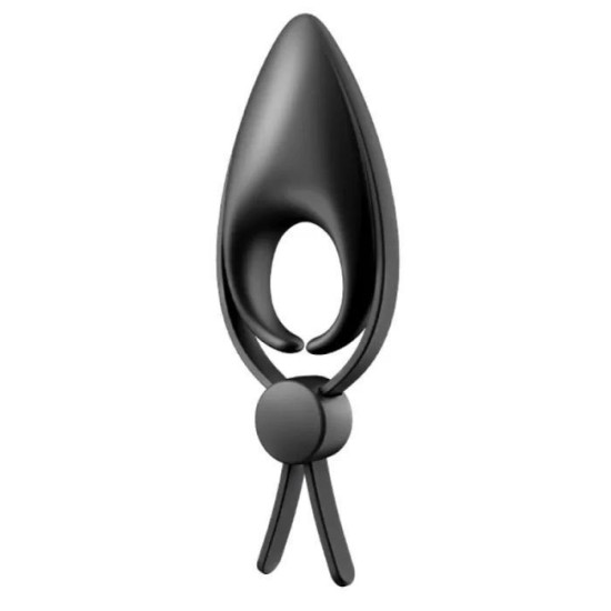 Ерекційне кільце з регулюванням об'єму, чорне Satisfyer Sniper Black