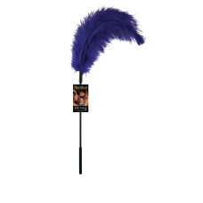 Перо страуса для вишуканих пестощів, фіолетове Sportsheets Ostrich Tickler Purple