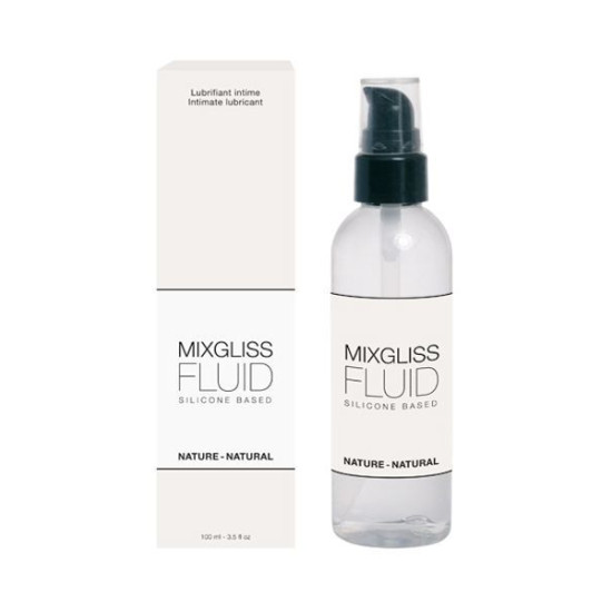 Силіконова змазка без запаху MixGliss FLUID NATURE, 100 ml