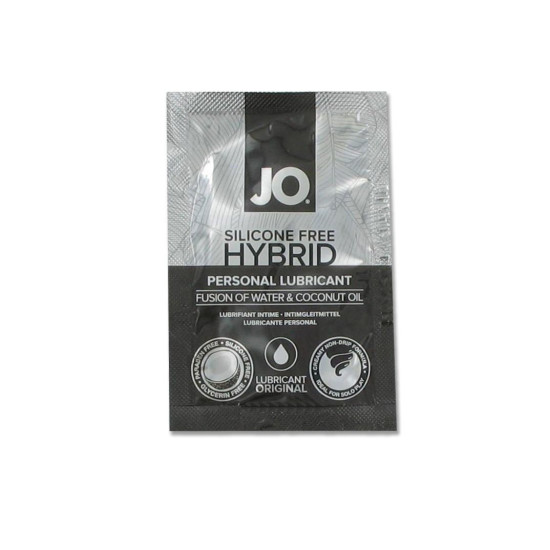 Пробник гибридного лубриканта без силикона JO SILICONE FREE HYBRID ORIGINAL, 10 ml